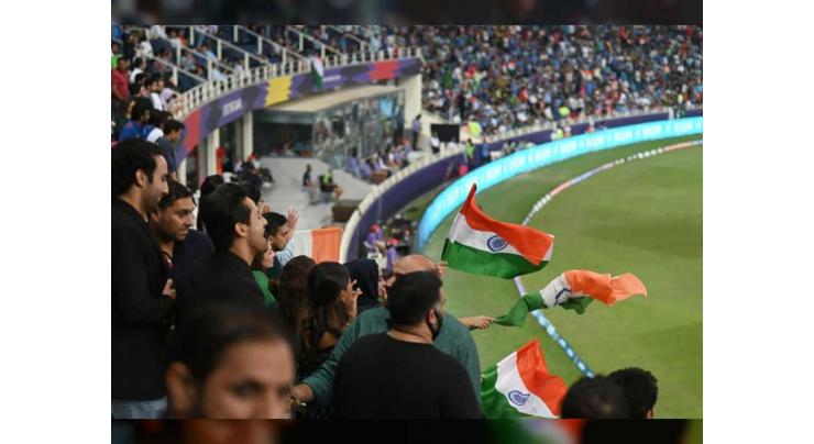 Mansoor bin Mohammed attends India-Pakistan Twenty20 World Cup match