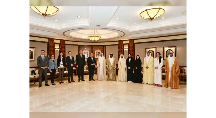 Saqr Ghobash, President of Austrian National Council discuss parliamentary cooperation