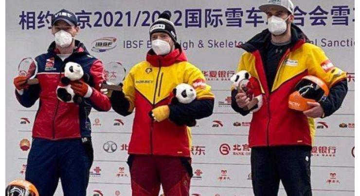 German sliders win 2-woman bobsleigh test event for Beijing 2022
