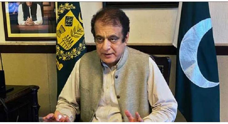 Ideal opportunity for ECP to hold NA-133 bye election through EVM: Shibli Faraz
