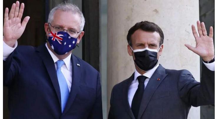 Leaders of France, Australia hold first talks since submarine crisis: Elysee
