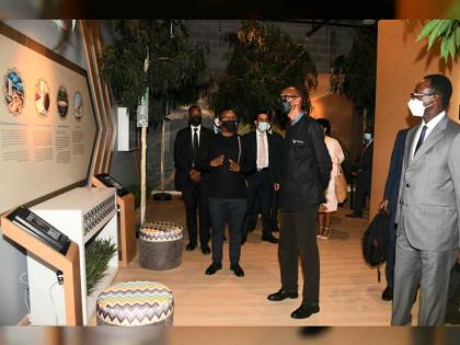 رئيس رواندا يفتتح جناح بلاده في إكسبو 2020 دبي