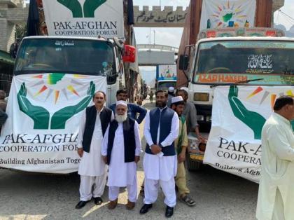Pakistan dispatches seven trucks of humanitarian aid to Afghanistan
