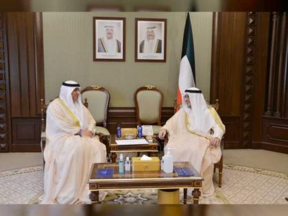 ‎سفير الإمارات يلتقي وزير الخارجية الكويتي ويبحث معه العلاقات الثنائية