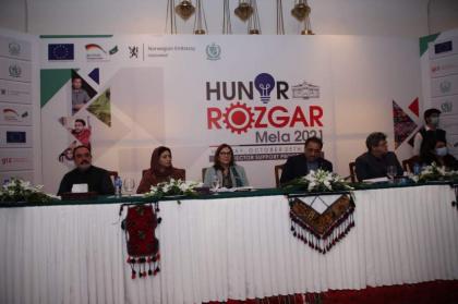 Baloch Youth participates in Hunar Rozgar Mela 2021
