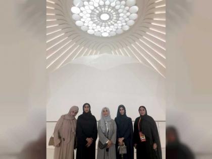 أسرة جائزة الشيخة لطيفة بنت محمد تزور إكسبو 2020 دبي