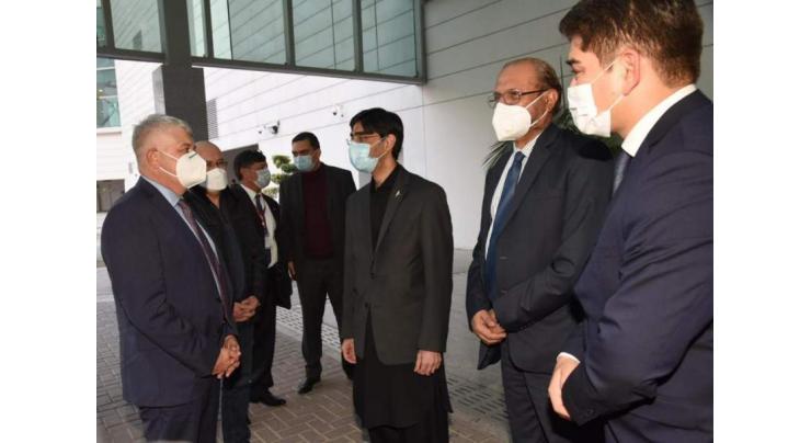 Uzbek delegation visits Torkham Border, PMA Kakul
