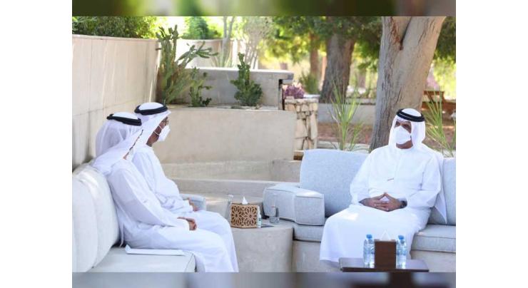 RAK Ruler receives Ministers of Energy and Federal Supreme Council Affairs