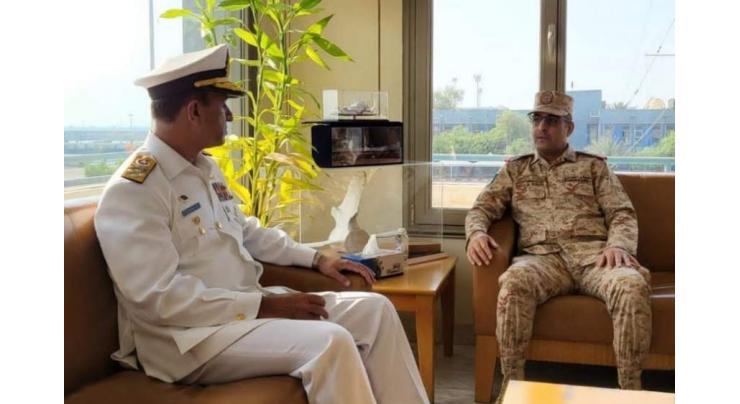 Naval Chief meets military dignitaries of Kuwait

