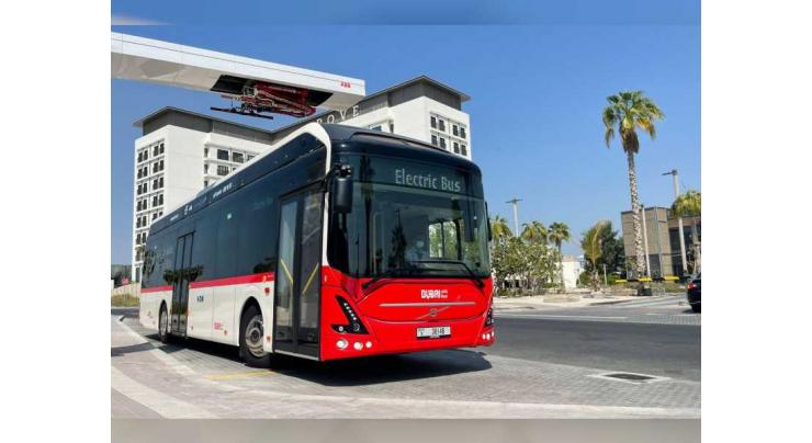 RTA launches trial operation of electric buses fitted with Opportunity Charging technology