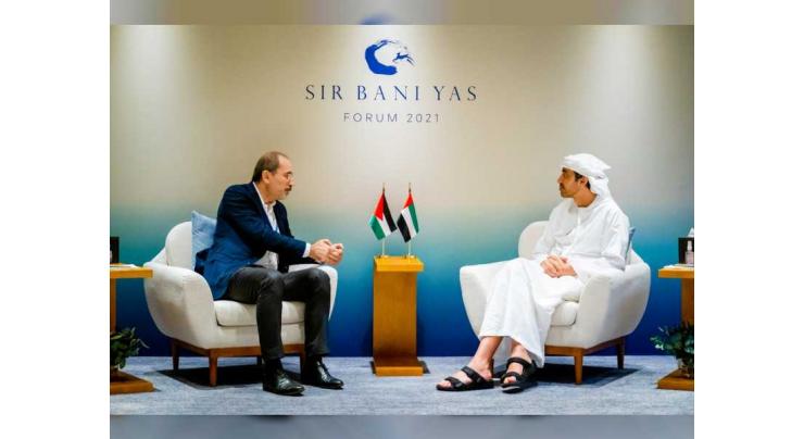 Abdullah bin Zayed, Jordanian Foreign Minister discuss regional, international developments