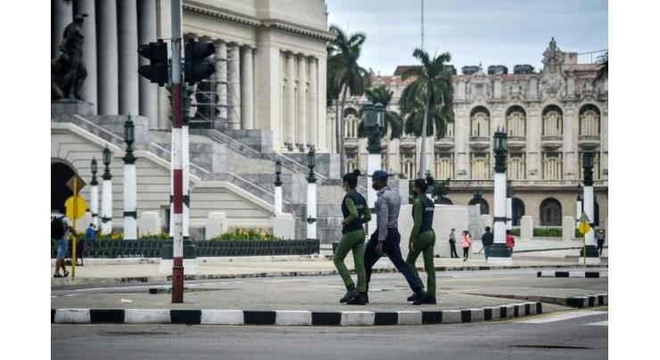 Police deployed as Cuban opposition vow to defy protest ban
