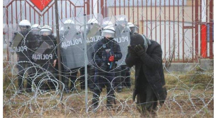 Seven Polish Policemen Wounded in Clashes With Migrants at Border With Belarus on Tuesday