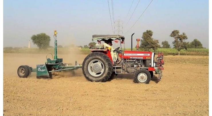 65 farmers get subsidized land laser levellers
