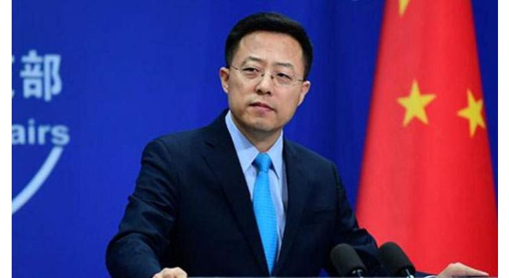 China applauds CPEC Authority for hosting meeting of Chinese companies: Zhao Lijian
