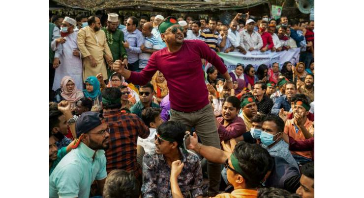 Bangladesh demonstrators demand foreign treatment for ailing ex-PM
