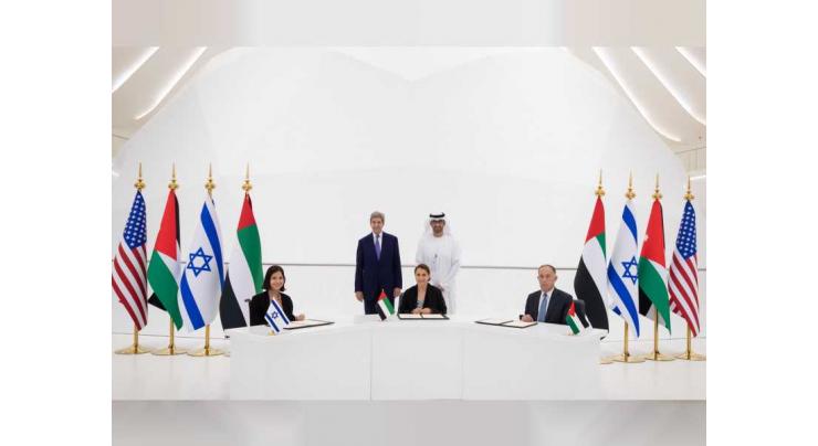 UAE, Jordan and Israel collaborate to mitigate climate change with sustainability project