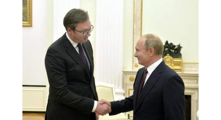 Serbia's Vucic Says Expecting to Meet With Putin in Sochi