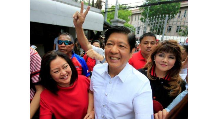 Philippine presidential aspirant Marcos Jr tested for cocaine
