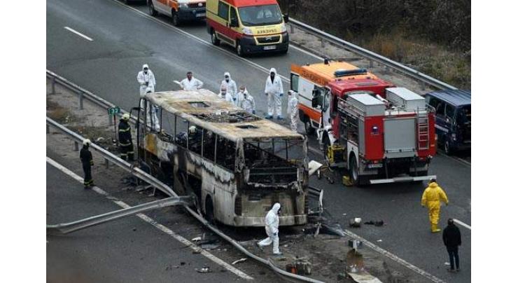 46 killed in Bulgaria tourist bus crash
