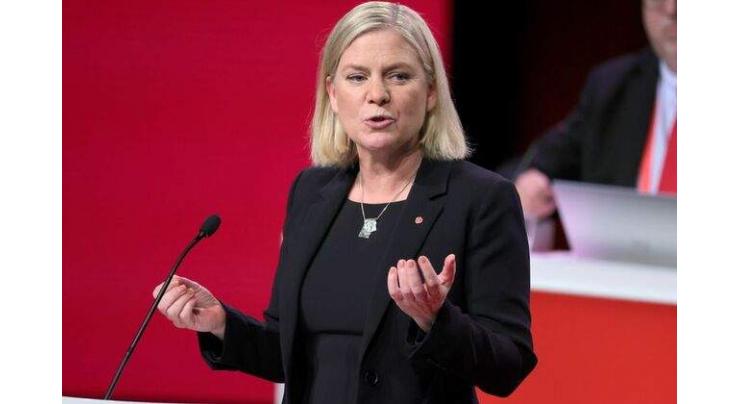 Social Democrat Andersson becomes Sweden's first woman PM
