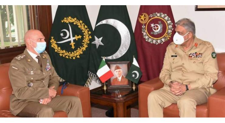 Italian Secretary General of Defence calls on COAS, lauds Armed Forces' professionalism
