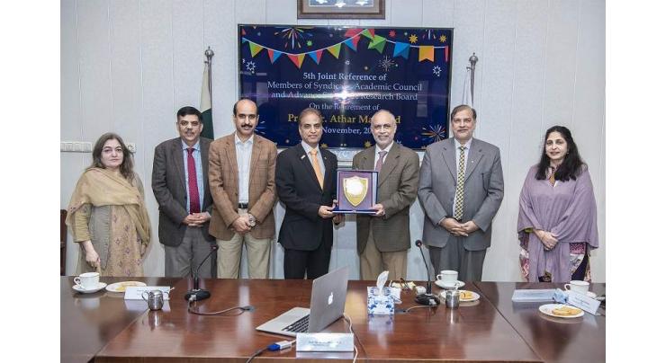 UVAS holds farewell ceremony in the honur of Prof Dr Athar Mahmud