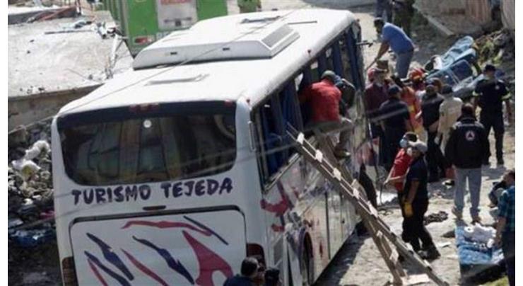 Bus Crash in Central Mexico Kills 21, Injures 30 - Reports
