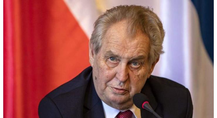 Covid-struck Czech president leaves hospital to name PM
