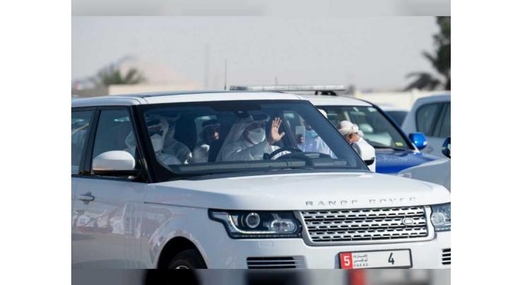 Mansour bin Zayed attends Zayed Grand Prix for Purebred Arabian Camel Races