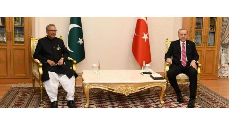 President Alvi, Turkish President Erdogan agree to enhance ties, trade