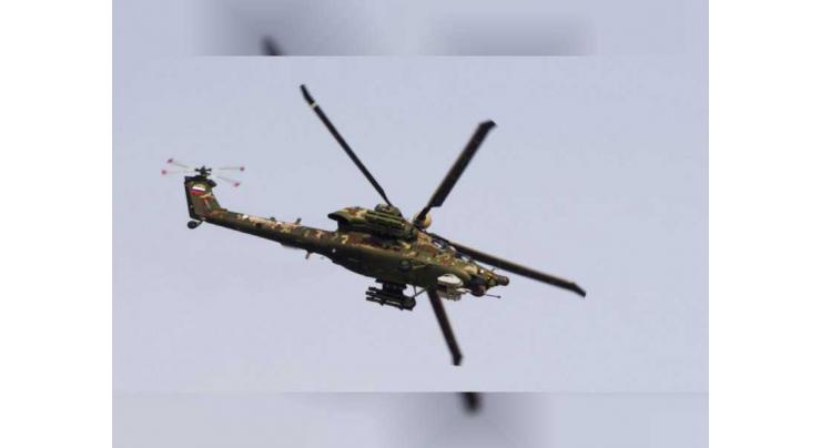 Military helicopter crash in Azerbaijan kills 14 people