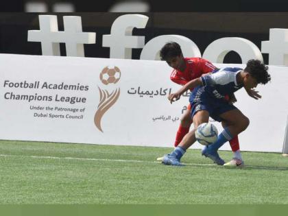 تألق النصر وشباب الأهلي في بطولة مجلس دبي الرياضي لأكاديميات كرة القدم