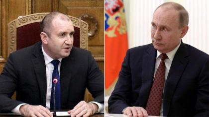 Putin Congratulates Rumen Radev on Re-Election as Bulgarian President