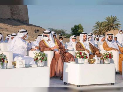Mohammed Al Sharqi attends group wedding for 104 Emiratis