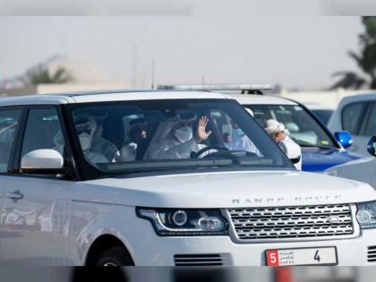 Mansour bin Zayed attends Zayed Grand Prix for Purebred Arabian Camel Races