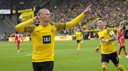 Haaland scores on return as Dortmund go top in Germany
