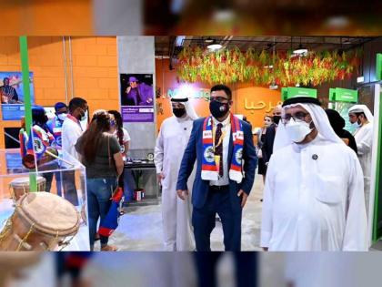 جناح دولة بيليز يحتفل باليوم الوطني لبلاده في إكسبو 2020‪ دبي