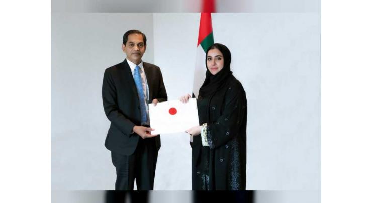 MoFAIC receives credentials copy from the new Ambassador of India to the UAE