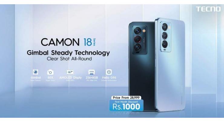 TECNO brings massive discounts with the Camon 18 series launch