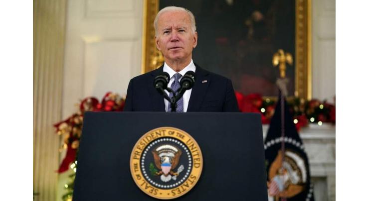 Biden Says Getting Cold Reason For His Hoarse Voice, Tests for COVID-19 Every Day