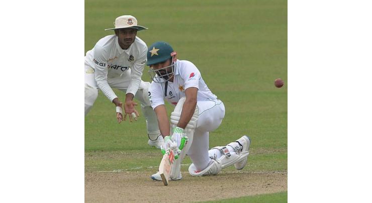Pakistan 161-2 at stumps in second Bangladesh Test
