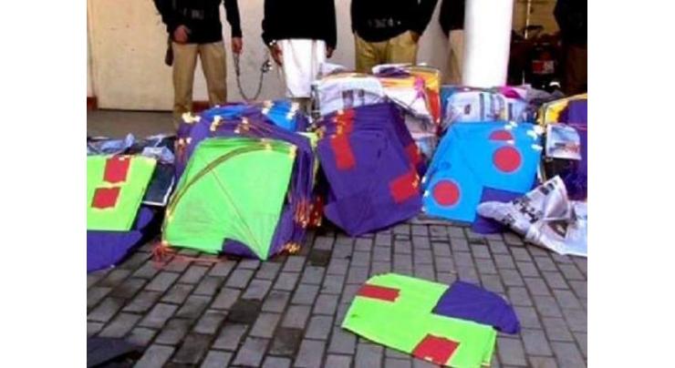 200 kites confiscated during crackdown
