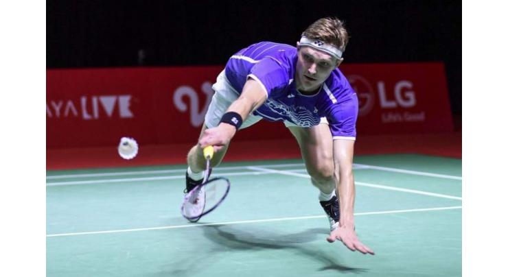 Danish badminton ace Axelsen powers into Indonesia finals
