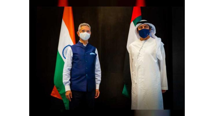 Abdullah bin Zayed receives Indian External Affairs Minister