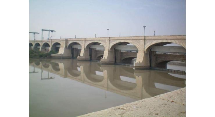Canals of Sukkur Barrage will remain close from January 6 to 20
