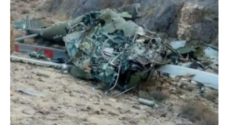 Chief Minister GB grieved over martyrdom of Pak Army officers in helicopter crash
