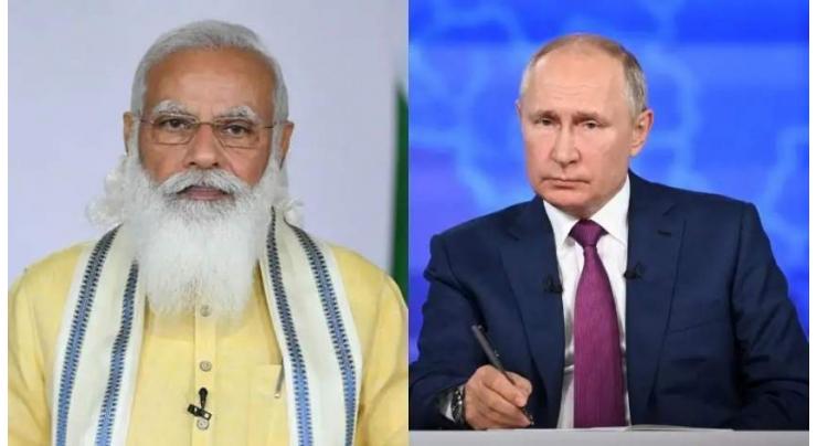 Putin, Modi Call for Close Cooperation on Afghanistan
