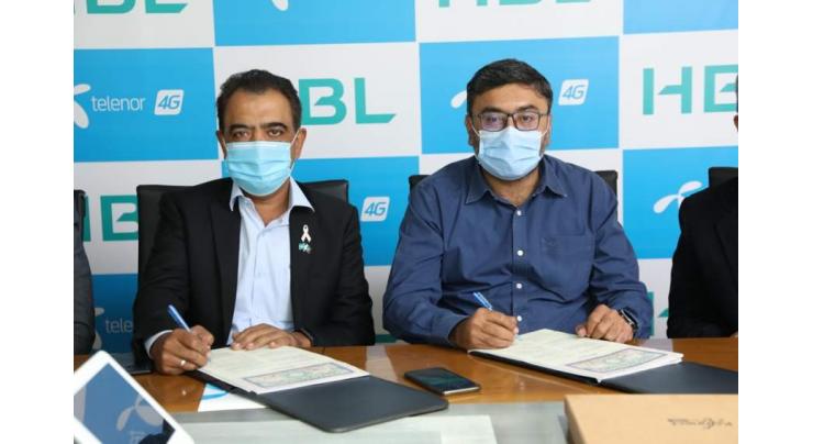HBL partners with Telenor Pakistan to boost Digital and Financial Inclusion