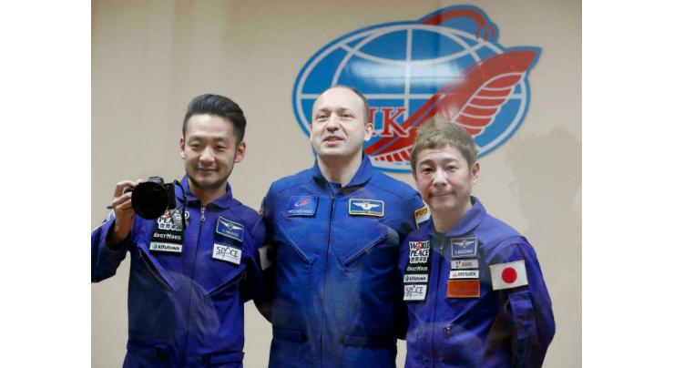 Japanese tycoon 'excited' ahead of trip to ISS
